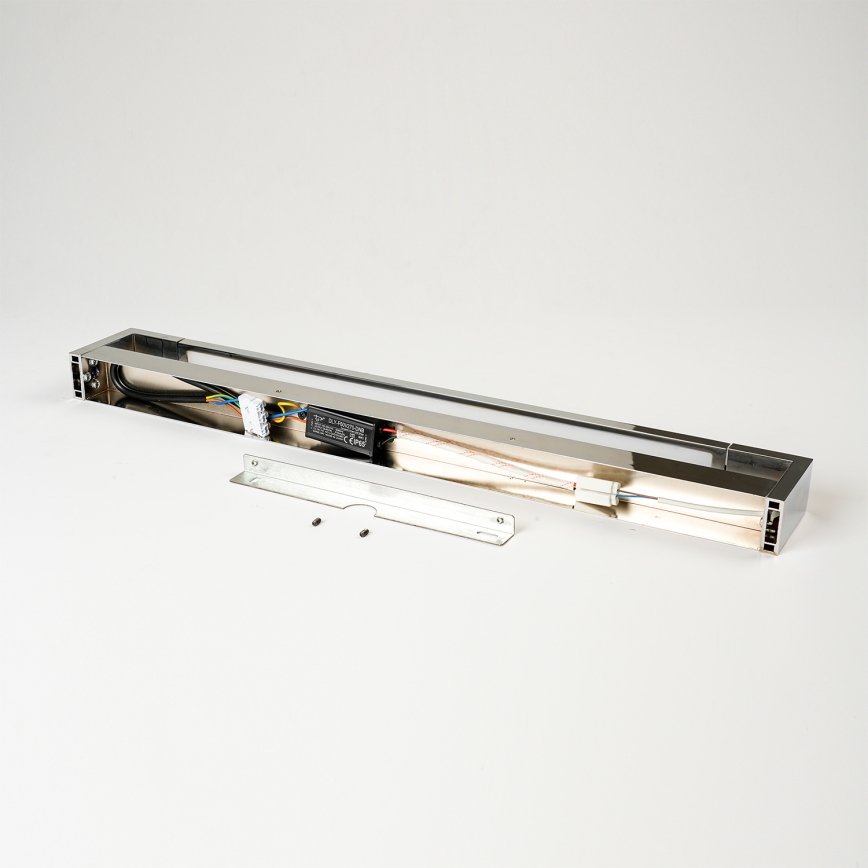 Brilagi - LED vonios veidrodžio apšvietimas AQUA LINE LED/18W/230V 60 cm IP44 blizgus chromas CRI 90