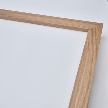 Brilagi - LED Lubų šviestuvas voniai WOODY FRAME LED/40W/230V 60x60 cm IP44 ąžuolas