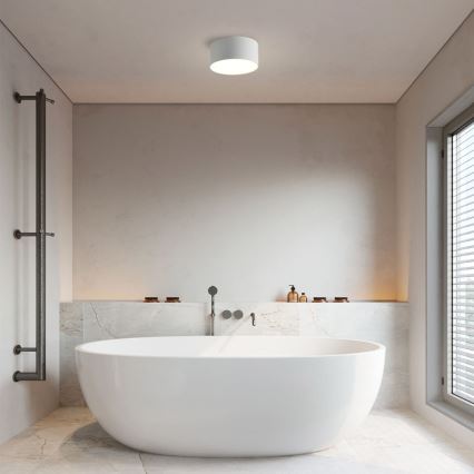 Brilagi - LED vonios kambario lubinis šviestuvas FORIS LED/14W/230V skersmuo 12 cm balta IP44