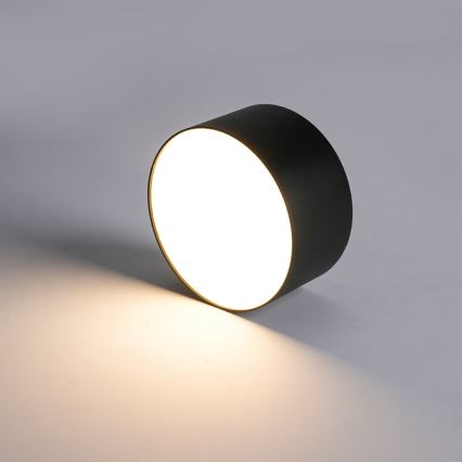 Brilagi - LED vonios kambario lubinis šviestuvas FORIS LED/14W/230V ø 12 cm juodas IP44