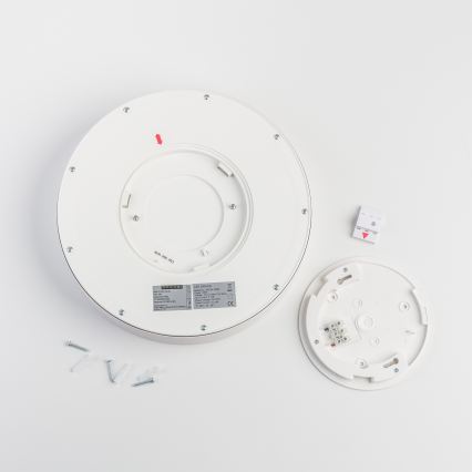 Brilagi - vonios kambario LED lubinis šviestuvas POOL LED/24W/230V 3000/4000/5500K, Ø 30 cm, IP54, balta