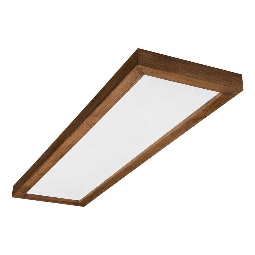 Brilagi - LED vonios kambario lubinis šviestuvas WOODY FRAME LED/40W/230V 120x30 cm IP44 ąžuolas, vyšnia