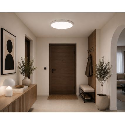 BRILAGI - LED vonios kambario lubinis šviestuvas ZENNA LED/36W/230V, skersmuo 42 cm, IP44, baltas