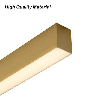 Brilagi - LED vonios kambario lubinis šviestuvas SLEEKLINE LED/40W/230V 3000/4500/6000K auksinis IP44