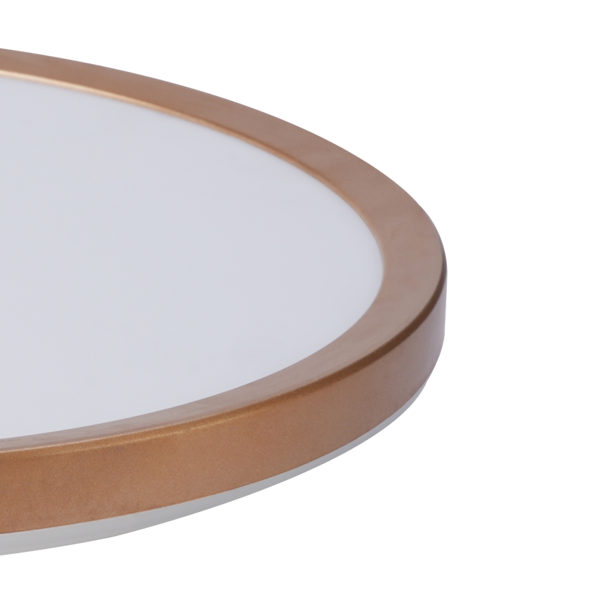 Brilagi - LED vonios kambario lubinis šviestuvas ULTRA SLIM LED/24W/230V Ø 42 cm rožinio aukso IP54