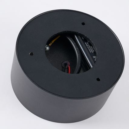 Brilagi - LED vonios kambario lubinis šviestuvas FORIS LED/20W/230V Ø 15 cm juodas IP44