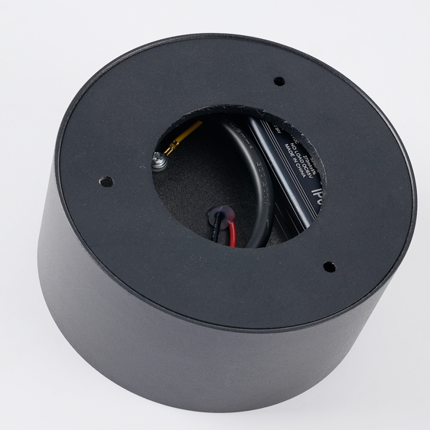 Brilagi - LED vonios kambario lubinis šviestuvas FORIS LED/20W/230V skersm. 15 cm antracitas IP44