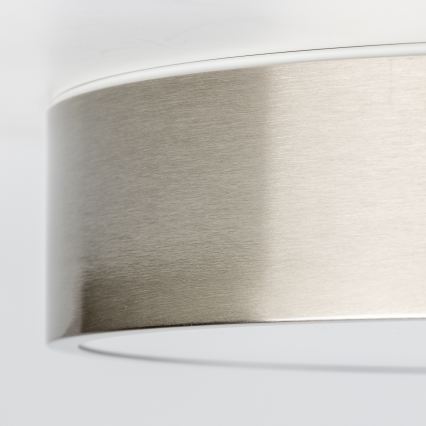 Brilagi - LED vonios kambario lubinis šviestuvas POOL LED/24W/230V 3000/4000/5500K, skersmuo 30 cm, IP54, matinio chromo apdaila