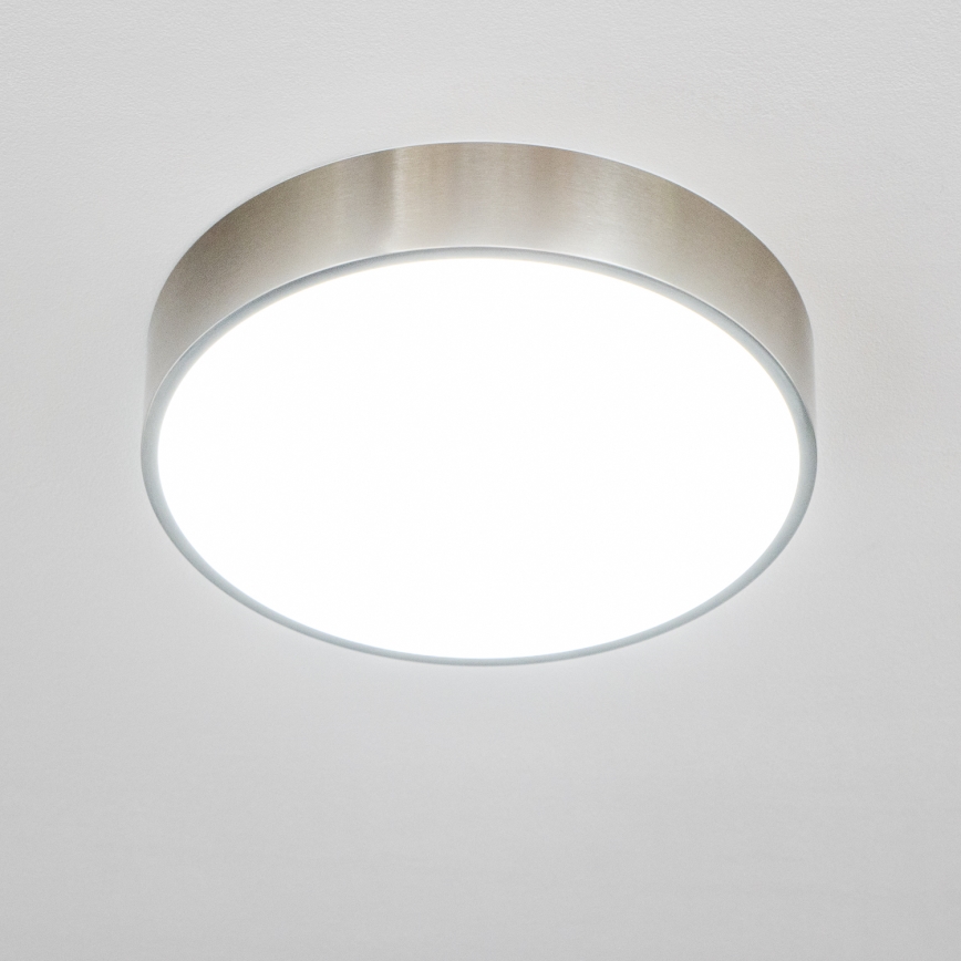 Brilagi - LED vonios kambario lubinis šviestuvas POOL LED/24W/230V 3000/4000/5500K, skersmuo 30 cm, IP54, matinio chromo apdaila