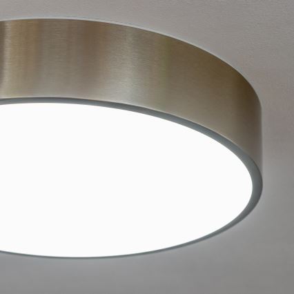 Brilagi - LED vonios kambario lubinis šviestuvas POOL LED/24W/230V 3000/4000/5500K, skersmuo 30 cm, IP54, matinio chromo apdaila