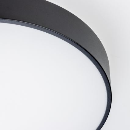 Brilagi - LED vonios kambario lubinis šviestuvas POOL LED/36W/230V 3000/4000/5500K skersmuo 40 cm IP54 juodas
