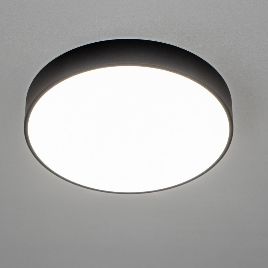 Brilagi - LED vonios kambario lubinis šviestuvas POOL LED/36W/230V 3000/4000/5500K skersmuo 40 cm IP54 juodas