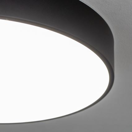 Brilagi - LED vonios kambario lubinis šviestuvas POOL LED/36W/230V 3000/4000/5500K skersmuo 40 cm IP54 juodas