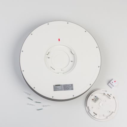 Brilagi - LED vonios kambario lubinis šviestuvas POOL LED/36W/230V 3000/4000/5500K skersmuo 40 cm IP54 juodas