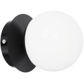 Brilagi - LED vonios sieninis šviestuvas BALL LED/6W/230V 3000/4000/6500K IP44 juodas