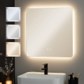 BRILAGI - LED vonios šildomas veidrodis DIANA LED/17W/230V 60x60 cm IP44 CRI 90 dimeriuojamas + CCT