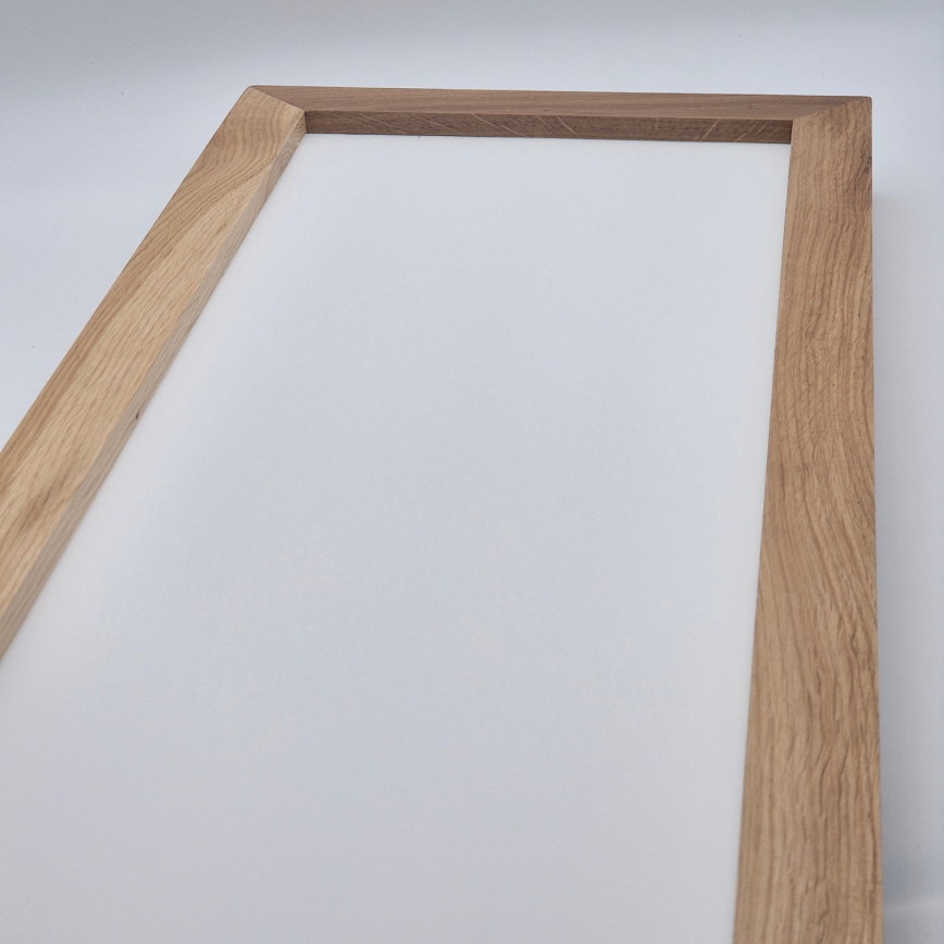 Brilagi - LED Vonios Lubų Šviesa WOODY FRAME LED/50W/230V 120x30 cm IP44 ąžuolas