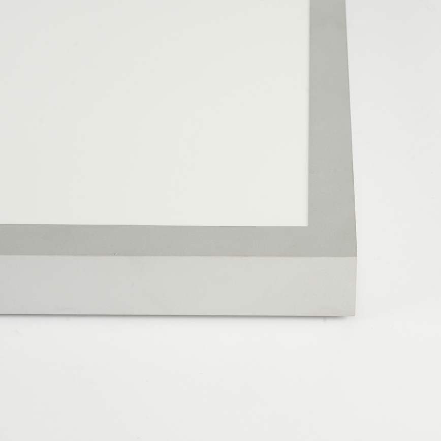 Brilagi - LED vonios lubų šviestuvas FRAME LED/50W/230V 3000/4000/6000K 60x60 cm IP44 sidabrinis