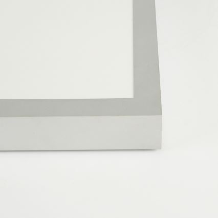 Brilagi - LED dimeriuojamas vonios kambario lubų šviestuvas FRAME SMART LED/50W/230V 120x30 cm 3000-6000K IP44 sidabrinis + nuotolinis valdymas