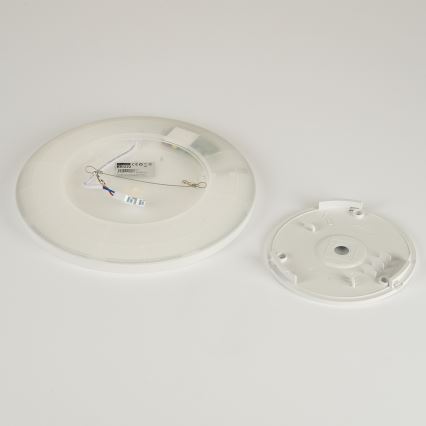 Brilagi - LED lubinis vonios šviestuvas ULTRA SLIM LED/12W/230V diametras 22,5 cm balta IP54