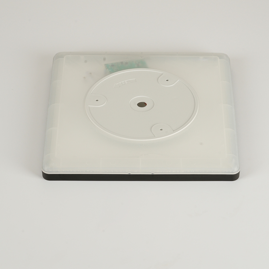Brilagi - LED lubinis vonios šviestuvas ULTRA SLIM LED/24W/230V 42x42 cm juoda IP54