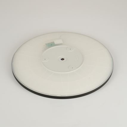 Brilagi - LED lubinis vonios šviestuvas ULTRA SLIM LED/24W/230V diametras 42 cm juoda IP54
