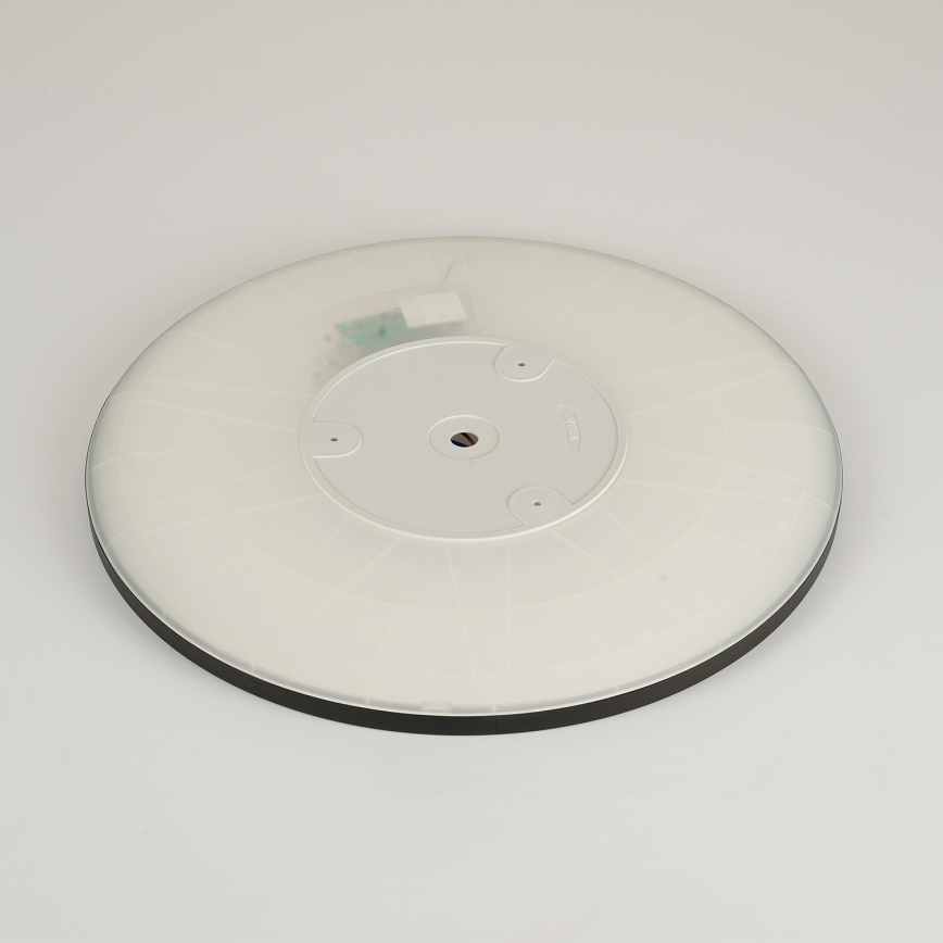 Brilagi - LED lubinis vonios šviestuvas ULTRA SLIM LED/24W/230V diametras 42 cm juoda IP54