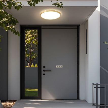 Brilagi - ULTRA SLIM LED vonios kambario lubinis šviestuvas, 24 W, 230 V, Ø 42 cm, auksinis, IP54