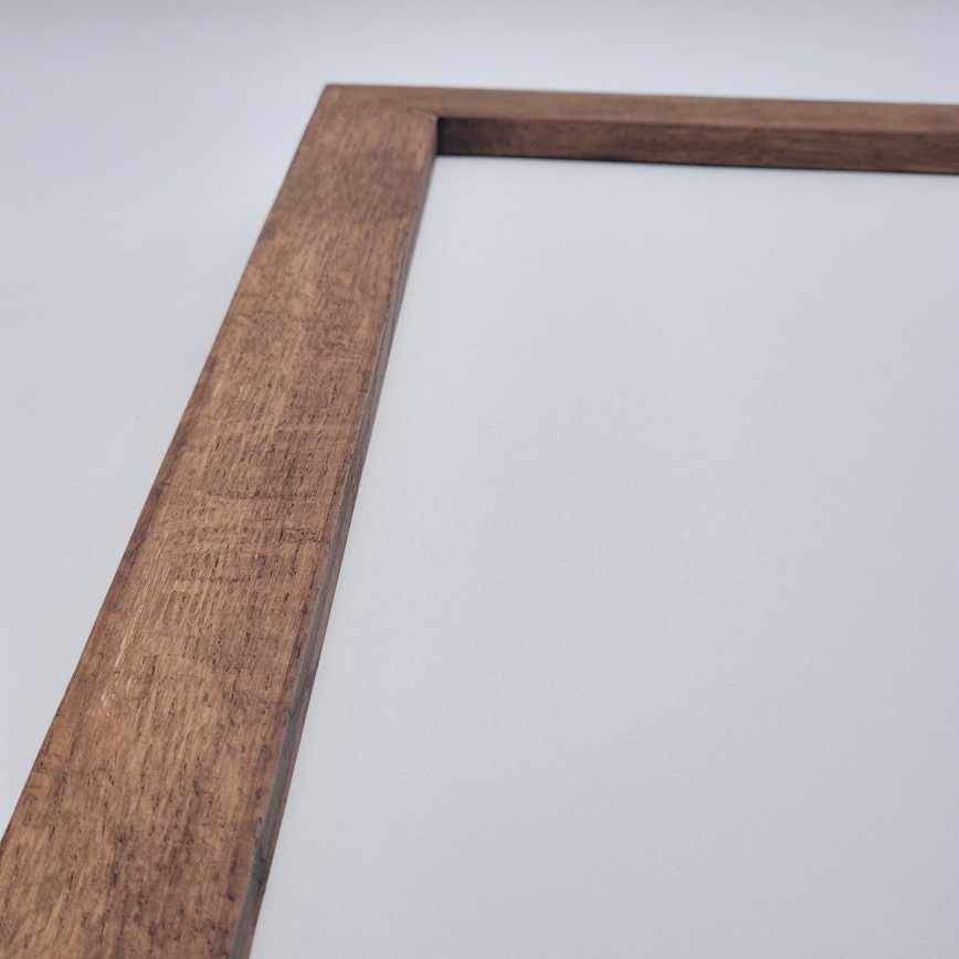 Brilagi - LED vonios kambario lubinis šviestuvas WOODY FRAME LED/40W/230V 120x30 cm IP44 ąžuolas, vyšnia