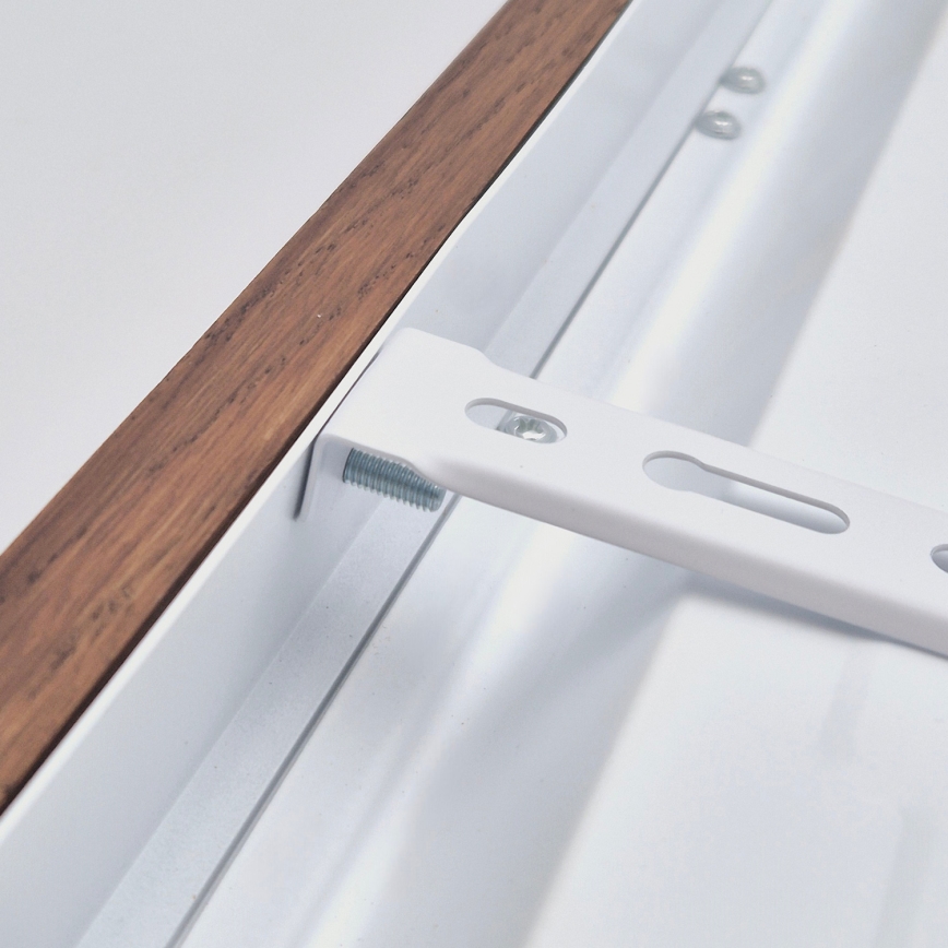 Brilagi - LED vonios kambario lubinis šviestuvas WOODY FRAME LED/40W/230V 120x30 cm IP44 ąžuolas, vyšnia