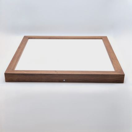 Brilagi - LED Lubinis šviestuvas voniai WOODY FRAME LED/40W/230V 60x60 cm IP44 vyšnia