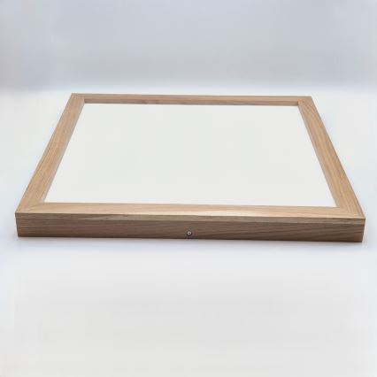 Brilagi - LED Lubinis šviestuvas WOODY FRAME LED/50W/230V 60x60 cm IP44 ąžuolas