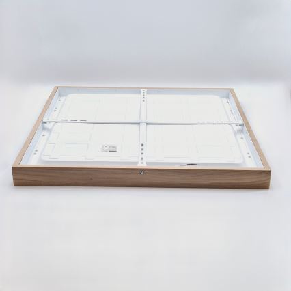 Brilagi - LED Lubinis šviestuvas WOODY FRAME LED/50W/230V 60x60 cm IP44 ąžuolas
