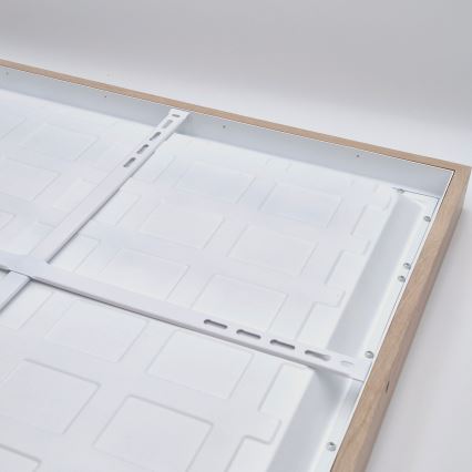 Brilagi - LED Lubinis šviestuvas WOODY FRAME LED/50W/230V 60x60 cm IP44 ąžuolas