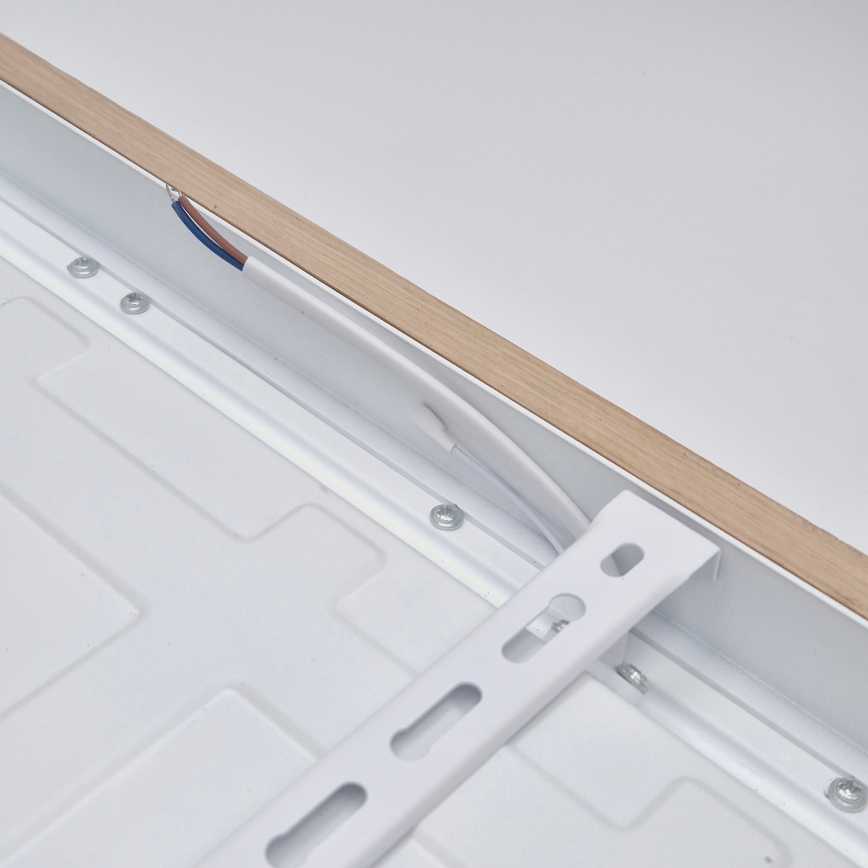 Brilagi - LED Lubinis šviestuvas WOODY FRAME LED/50W/230V 60x60 cm IP44 ąžuolas