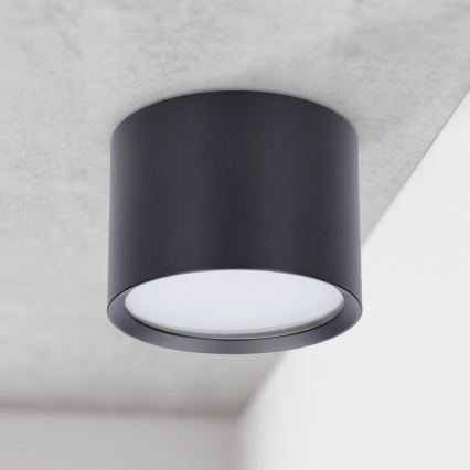 BRILAGI - LED vonios kambario taškinis šviestuvas SMOOTH 1xGX53/15W/230V 60x82 mm juodas IP54