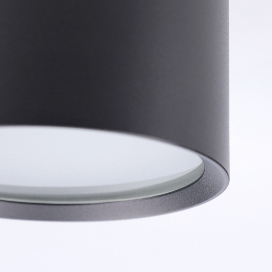 BRILAGI - LED vonios kambario taškinis šviestuvas SMOOTH 1xGX53/15W/230V 60x82 mm juodas IP54