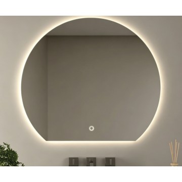 BRILAGI - LED vonios veidrodis ARCO LED/31W/230V 100x90 cm IP44 CRI 90 su šviesumo reguliavimu + CCT
