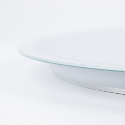 Brilagi - LED vonios veidrodis BERNATE LED/19W/230V Ø 60 cm sidabrinis IP44 CRI 90 dimeriuojamas + CCT