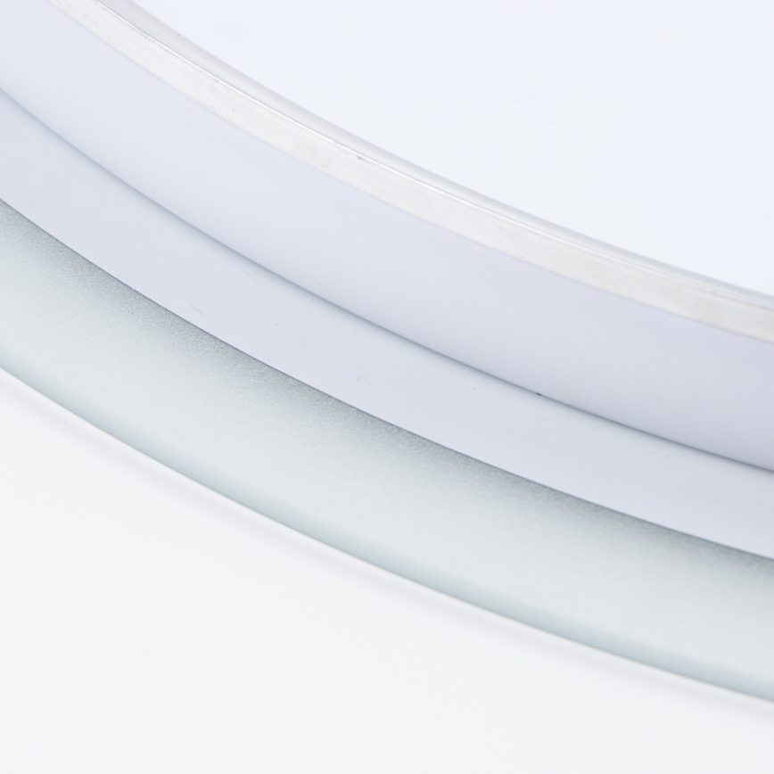 Brilagi - LED vonios veidrodis BERNATE LED/19W/230V Ø 60 cm sidabrinis IP44 CRI 90 dimeriuojamas + CCT