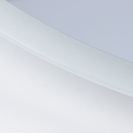 Brilagi - LED vonios veidrodis BERNATE LED/19W/230V Ø 60 cm sidabrinis IP44 CRI 90 dimeriuojamas + CCT