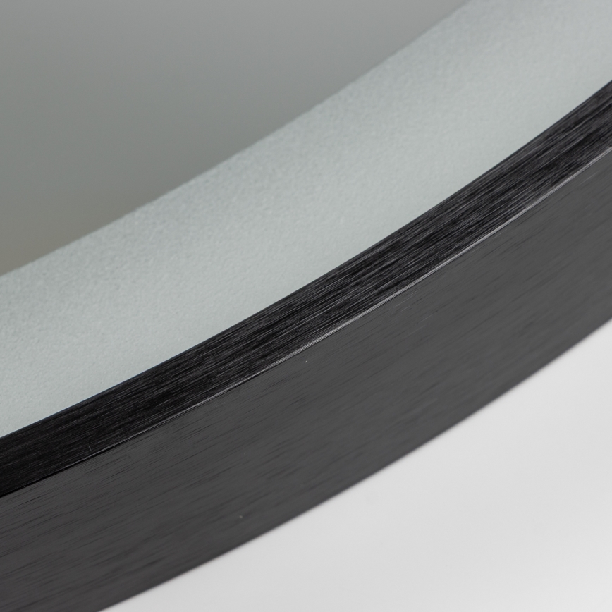 Brilagi - LED vonios veidrodis CANZO LED/25W/230V 50x80 cm juodas IP44 CRI 90 pritemdomas + CCT