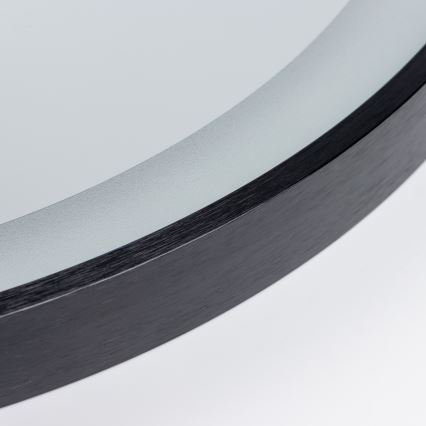 Brilagi - LED vonios veidrodis CANZO LED/25W/230V 50x80 cm juodas IP44 CRI 90 pritemdomas + CCT