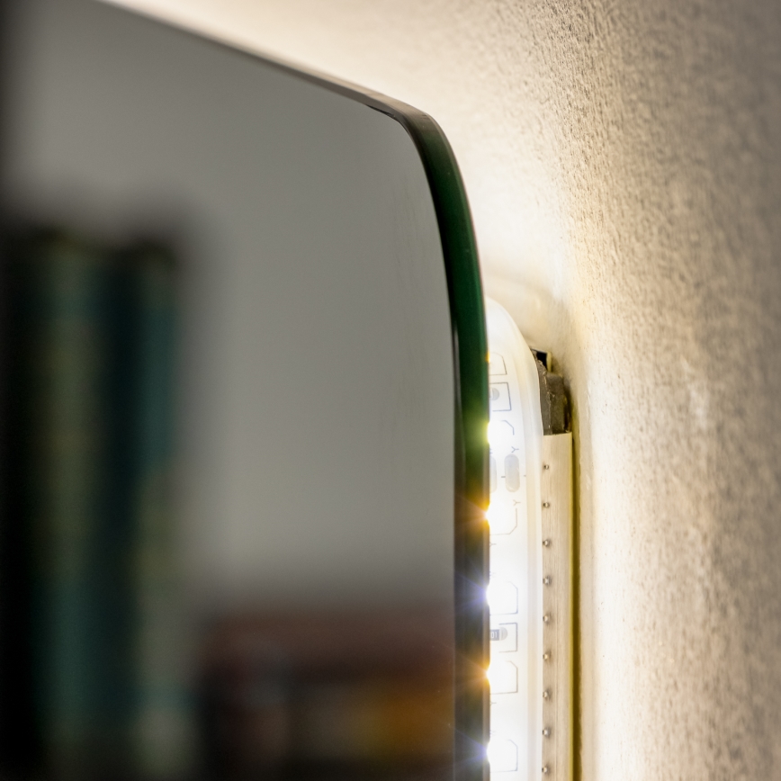Brilagi - LED vonios veidrodis COMO LED/24W/230V 60x60 cm IP44 CRI 90 pritemdomas + CCT