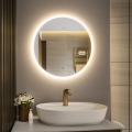 BRILAGI - LED vonios veidrodis CUNEO LED/19W/230V skersmuo 60 cm IP44 CRI 90 su reguliuojamu ryškumu + CCT