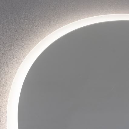 Brilagi - LED vonios veidrodis CUNEO LED/25W/230V skersmuo 80 cm IP44 CRI 90 dimeriuojamas + CCT