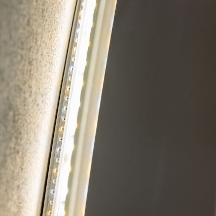 Brilagi - LED vonios veidrodis CUNEO LED/25W/230V skersmuo 80 cm IP44 CRI 90 dimeriuojamas + CCT