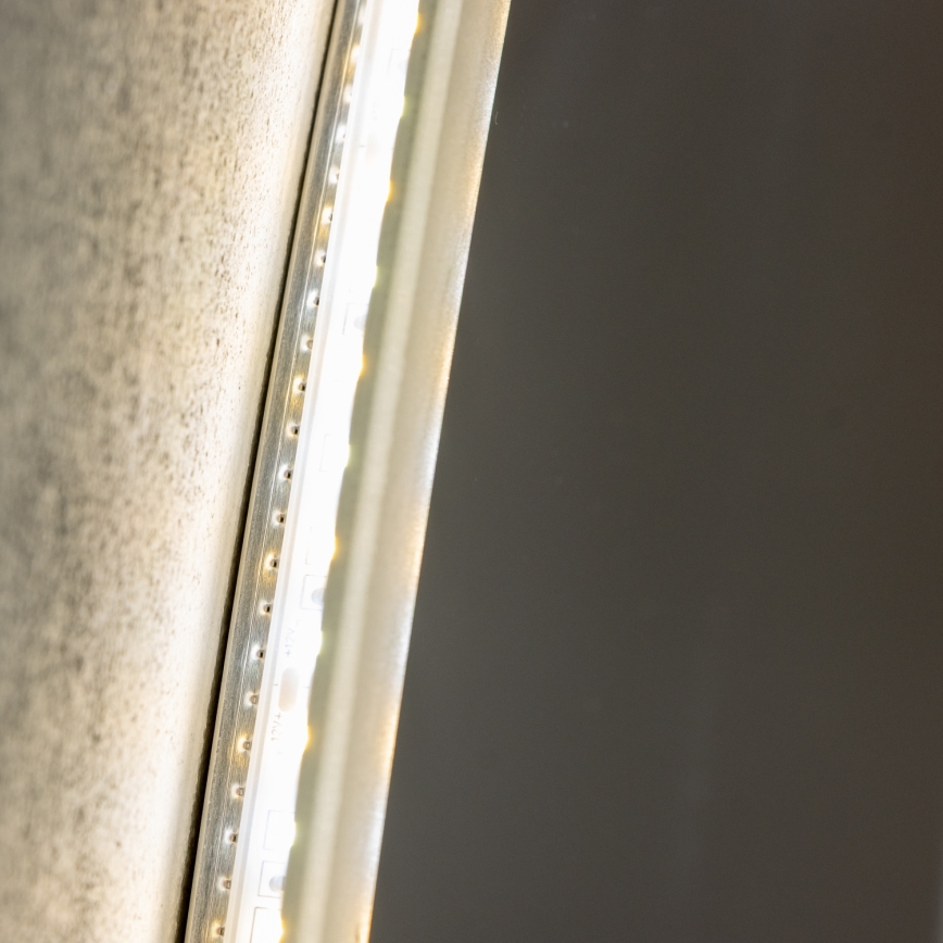 Brilagi - LED vonios veidrodis CUNEO LED/25W/230V skersmuo 80 cm IP44 CRI 90 dimeriuojamas + CCT