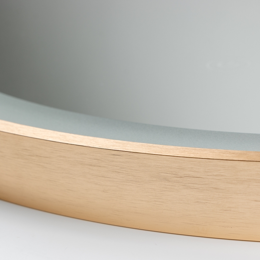 Brilagi - LED vonios veidrodis ERBA LED/25W/230V 50x80 cm auksinis IP44 CRI 90 dimeriuojamas + CCT