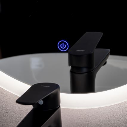 Brilagi - LED vonios veidrodis LECCO LED/25W/230V 50x80 cm IP44 CRI 90, reguliuojamo ryškumo + CCT